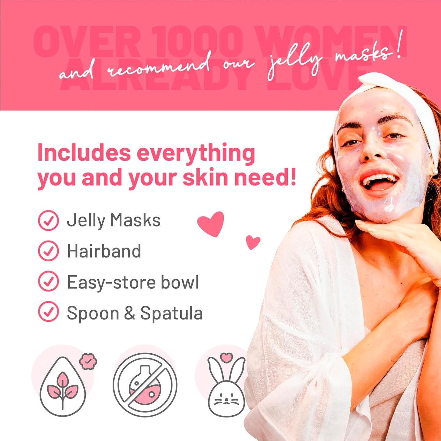 Egyptian Rose Jelly Mask