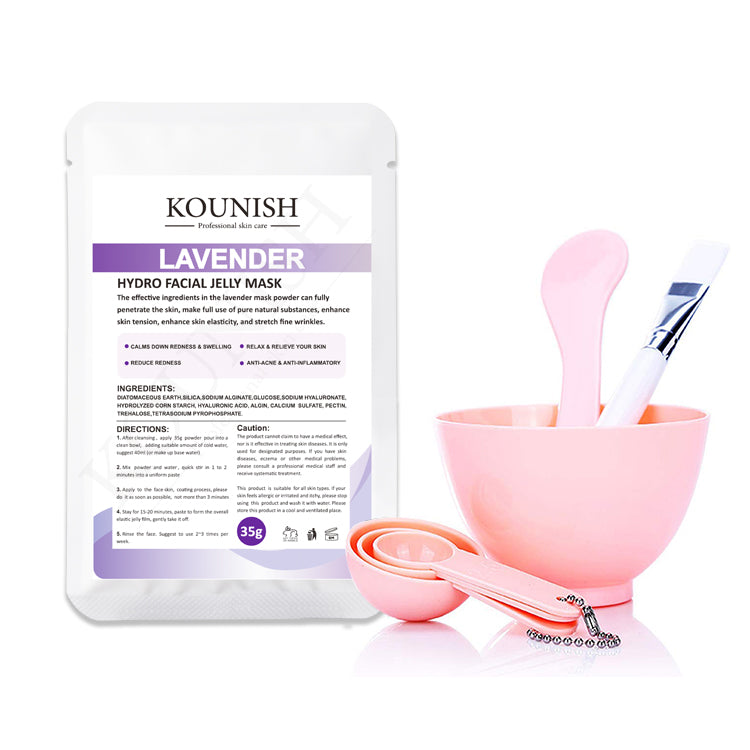 Lavender hydro jelly mask sachet