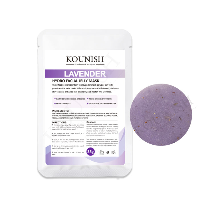 Lavender hydro jelly mask sachet