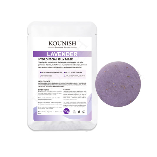Lavender hydro jelly mask sachet