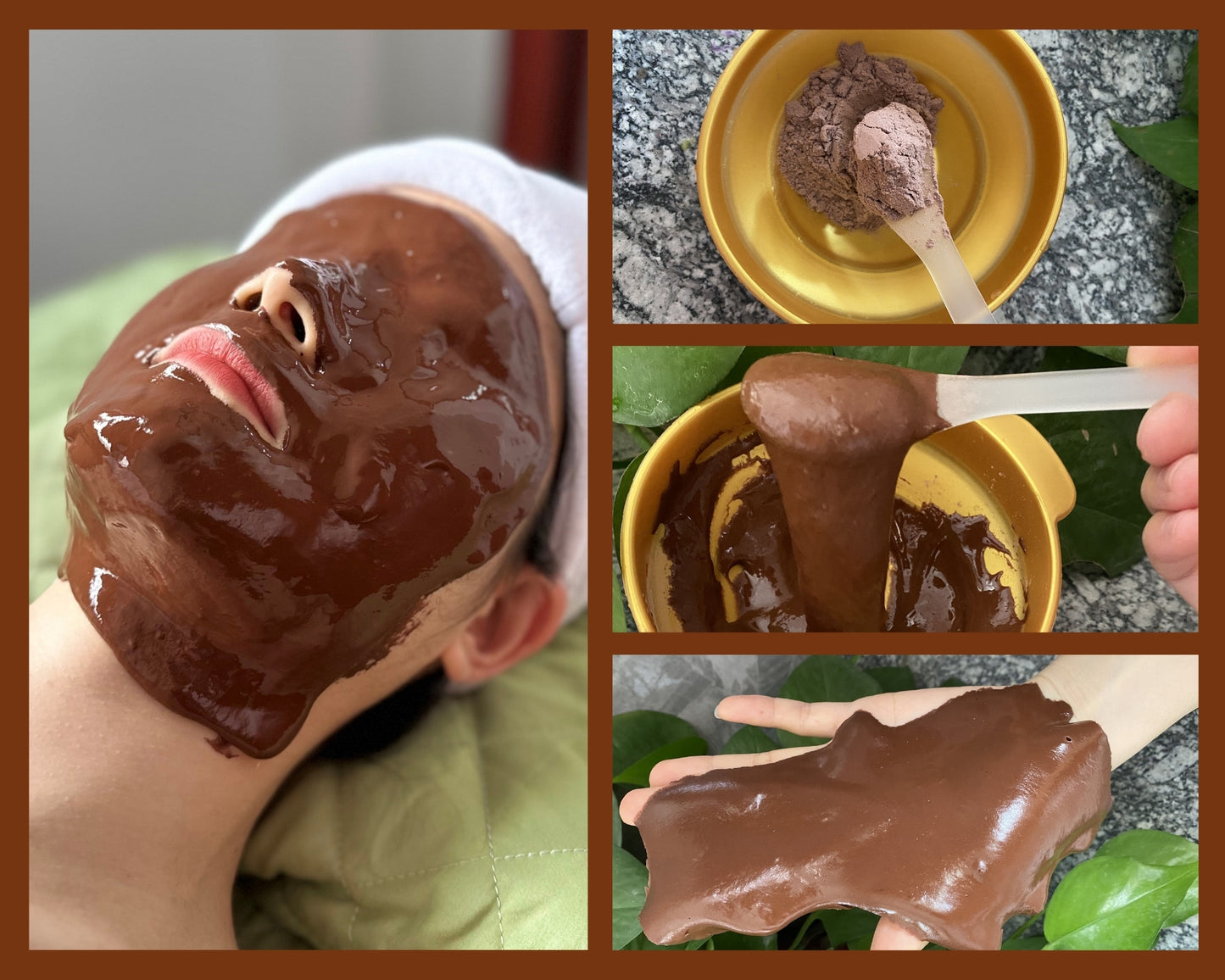 KOUNISH LumiWhite Chocolate Modeling Mask