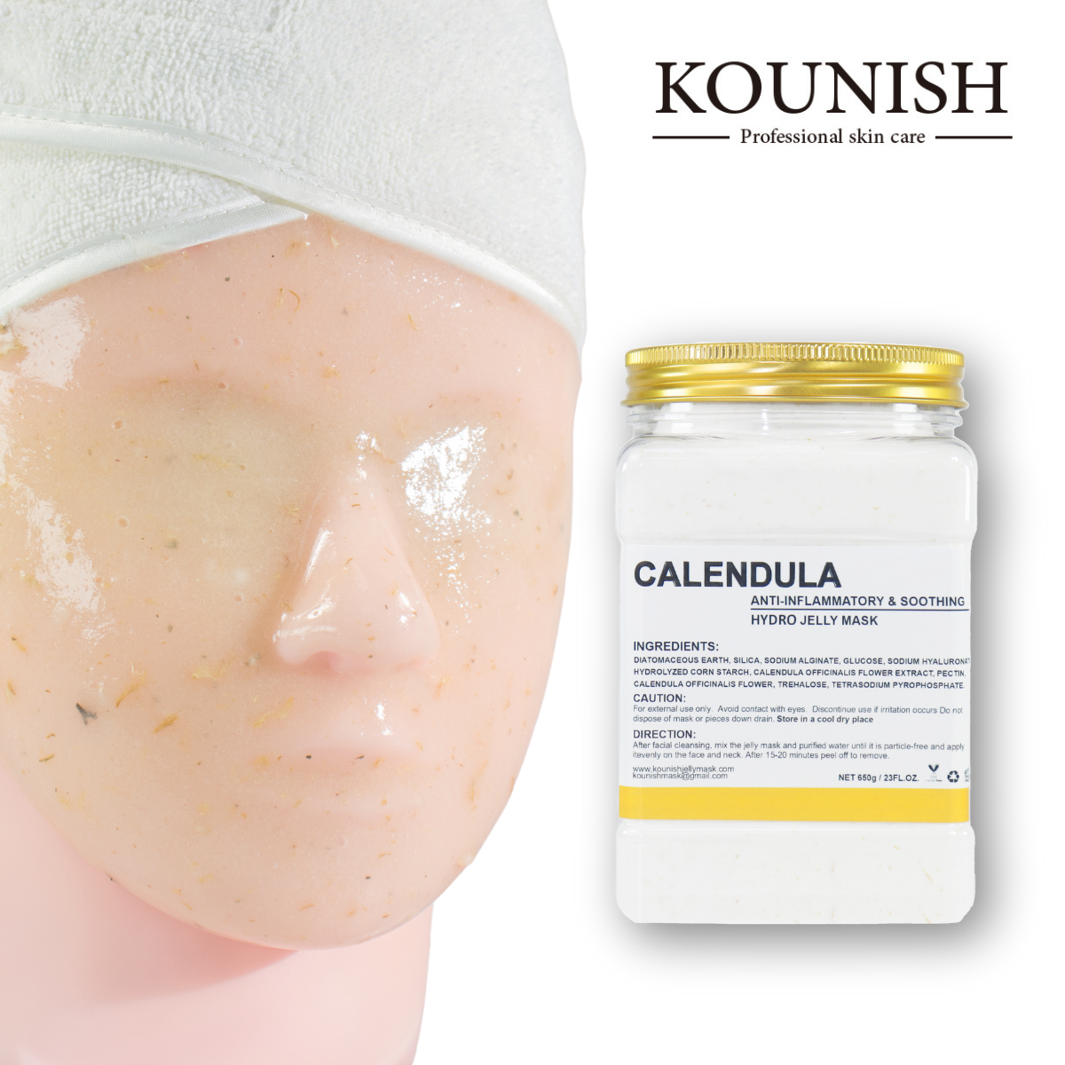 Calendula Peel-Off Jelly Mask