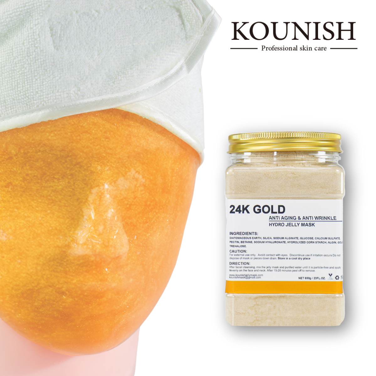Golden Glow Peel-Off Mask