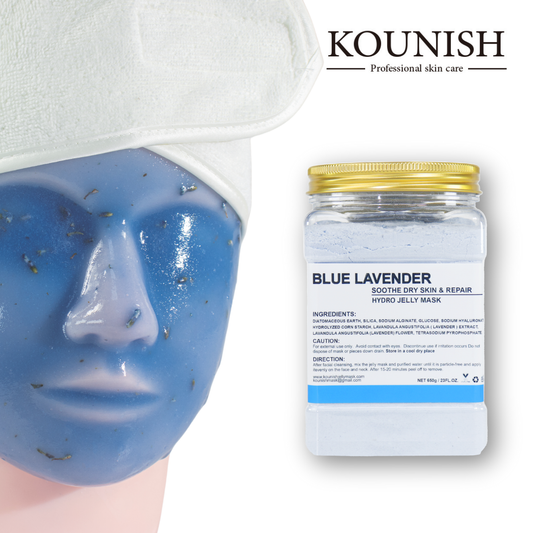 Lavender Glow Jelly Face Mask