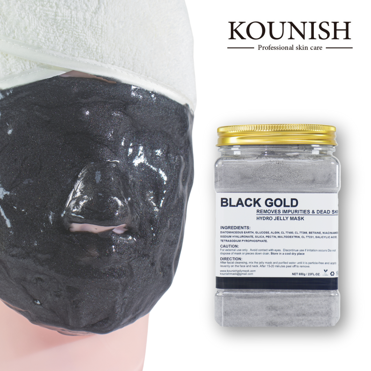 Black Gold Jelly Peel-Off Mask