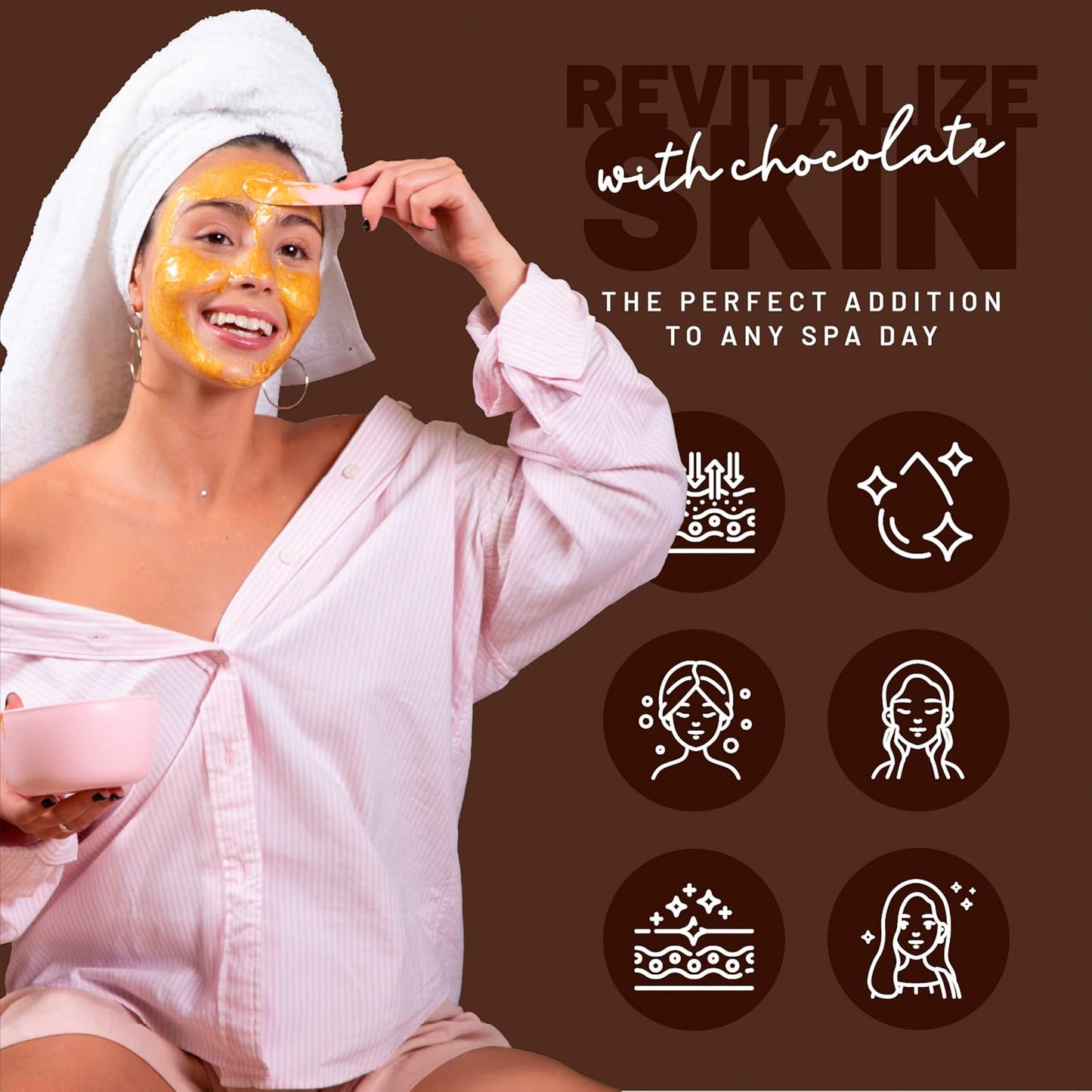 Chocolate Jelly Face Mask